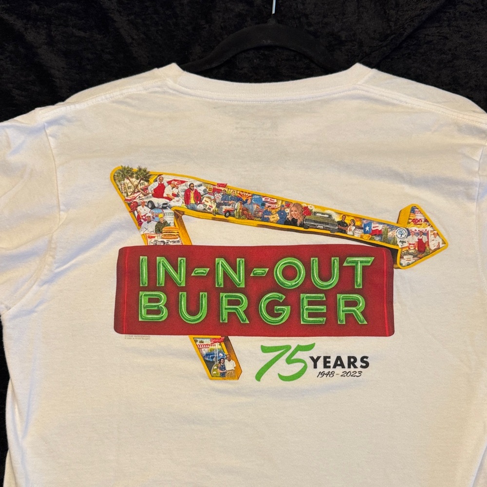 In-N-Out Burger 75th Anniversary Tee